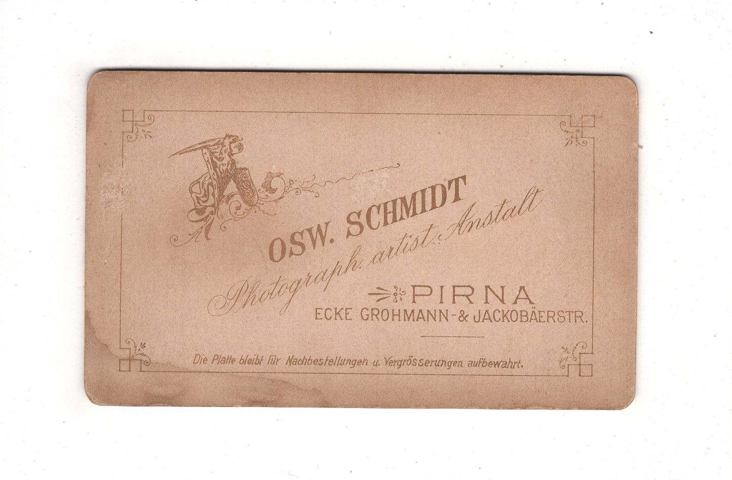 Fotografie Schönes Kinderbild / Baby - Pirna um 1890 / CDV N1-10