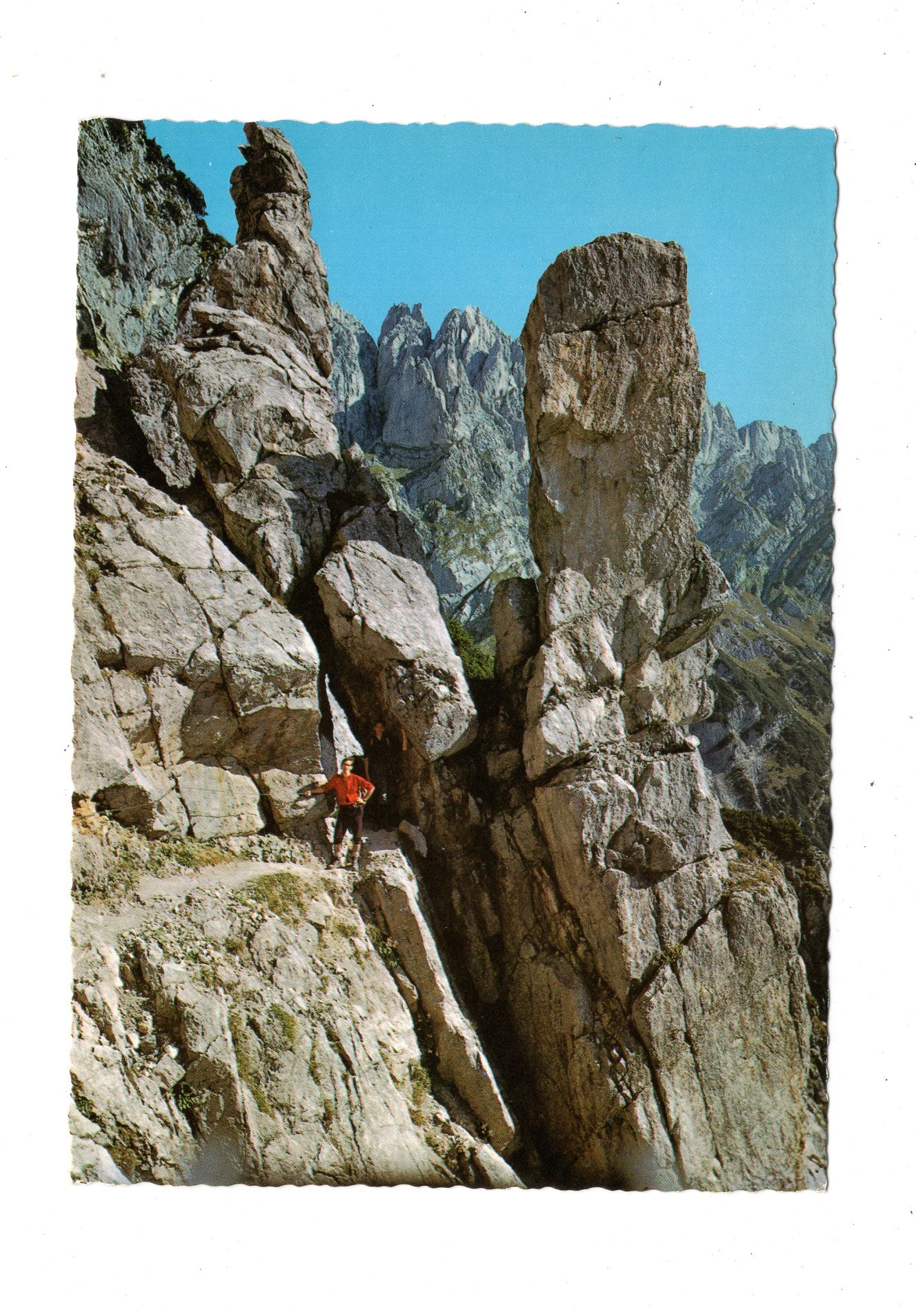 Ansichtskarte Jubiläumsteig am Wilden Kaiser / Tirol / Österreich / N1-65