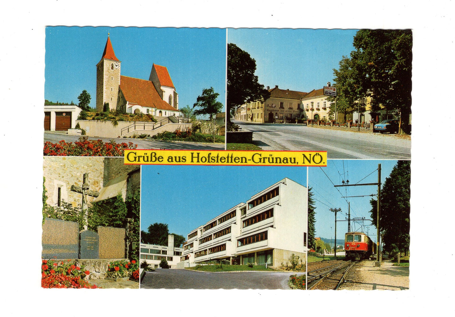 Ansichtskarte Hofstetten-Grünau / Niederösterreich / Österreich