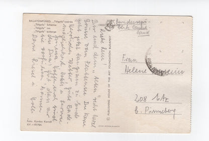 Ansichtskarte Balatonfüred / Tölgyfa Schänke / Ungarn