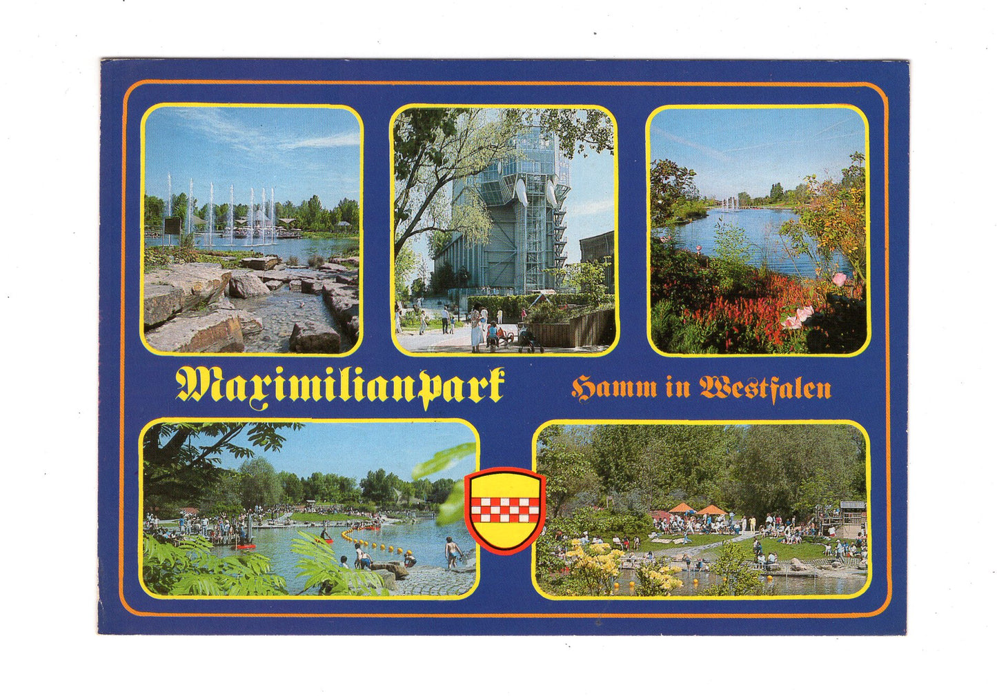 Ansichtskarte Hamm in Westfalen / Maximilianpark