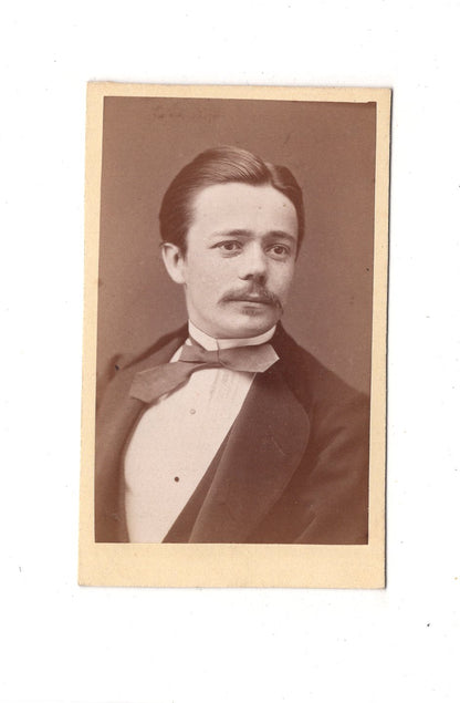 Fotografie Herrenportrait - Jönköping 1870ert / CDV C1-22