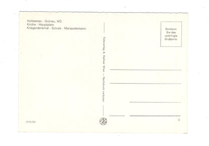 Ansichtskarte Hofstetten-Grünau / Niederösterreich / Österreich