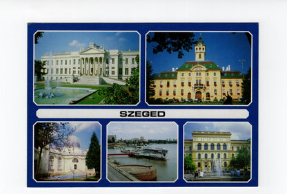 Ansichtskarte Szeged / Ungarn