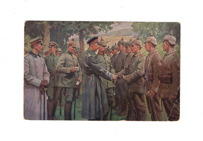 Ansichtskarte / Feldpost / Unser Kronprinz in den Argonnen - Otterndorf 1916