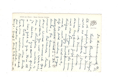 Ansichtskarte Köln am Rhein / Neue Deutzer Brücke / I1-68
