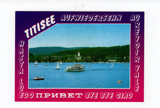 Ansichtskarte Titisee im Hochschwarzwald