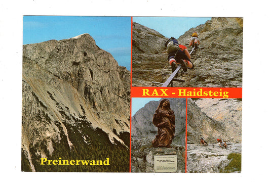 Ansichtskarte Raxalpe / Preinerwand / Haidsteig / Österreich