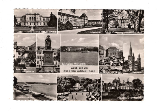 Ansichtskarte Bonn am Rhein / Villa Hammerschmidt +++ / M1-64