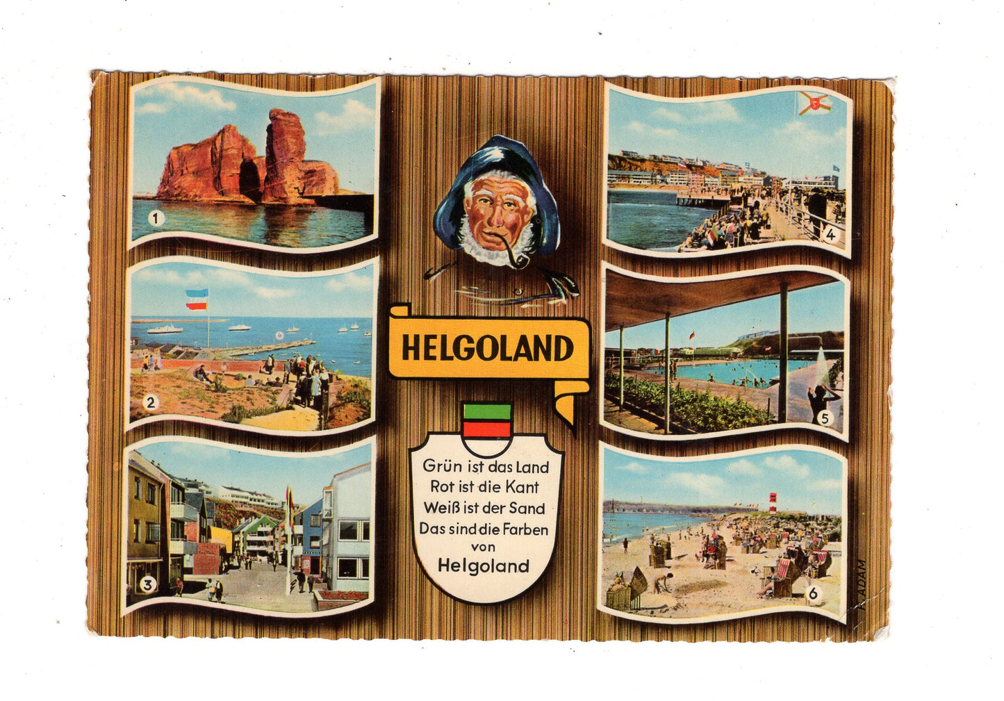 Ansichtskarte Helgoland / Reede / Lung Wai +++ / K1-58