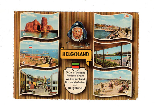 Ansichtskarte Helgoland / Reede / Lung Wai +++ / K1-58