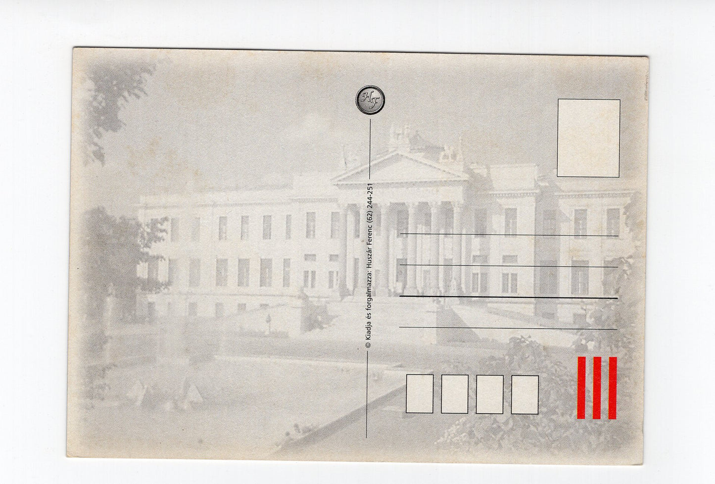 Ansichtskarte Szeged / Ungarn