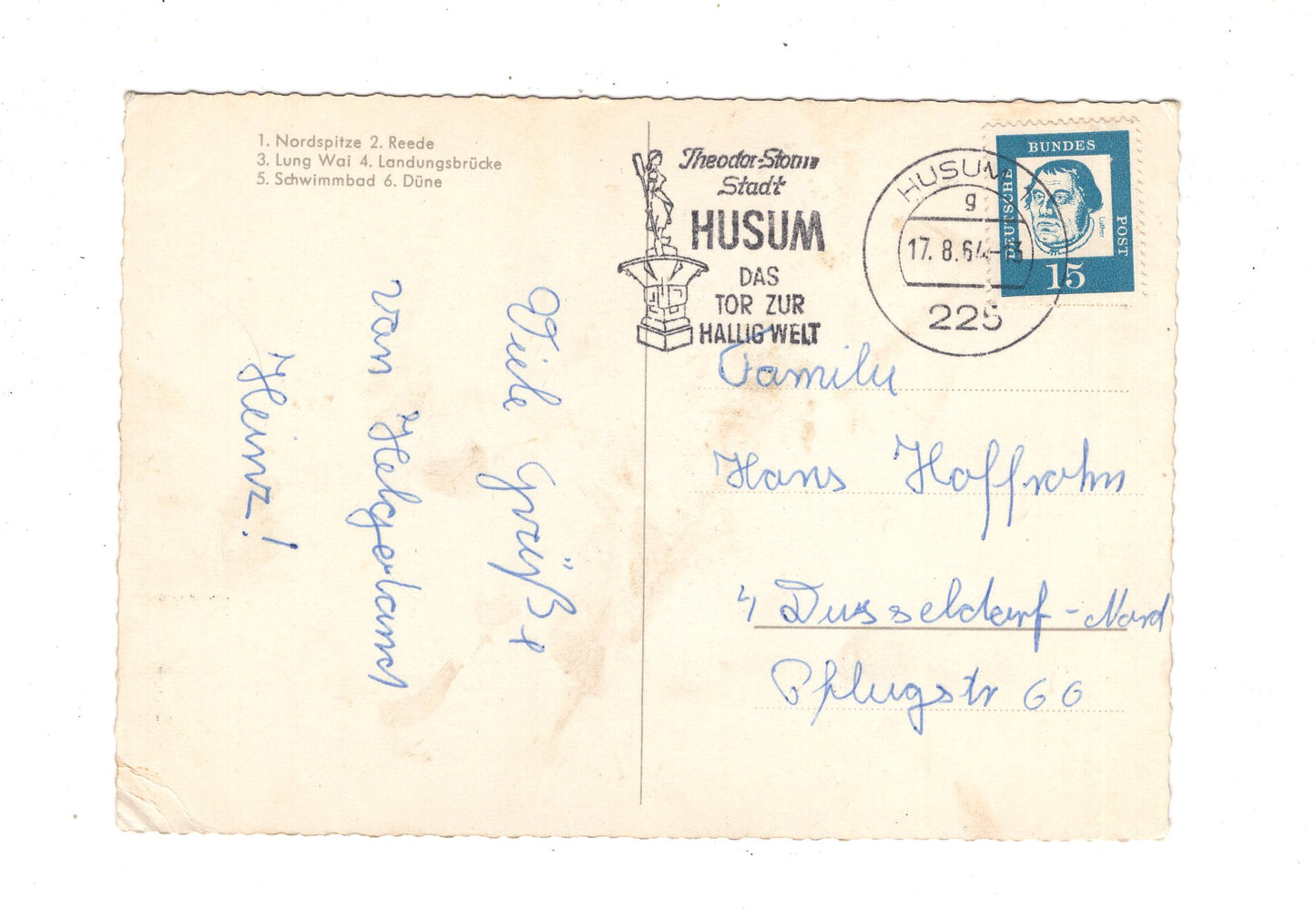 Ansichtskarte Helgoland / Reede / Lung Wai +++ / K1-58