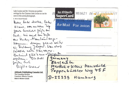 Ansichtskarte Lake Louise and Mt. Victoria / Kanada