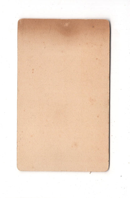 Fotografie Niedliches kleines Mädchen - unbekannter Ort 1890er / CDV M1-27