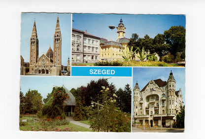 Ansichtskarte Szeged / Ungarn