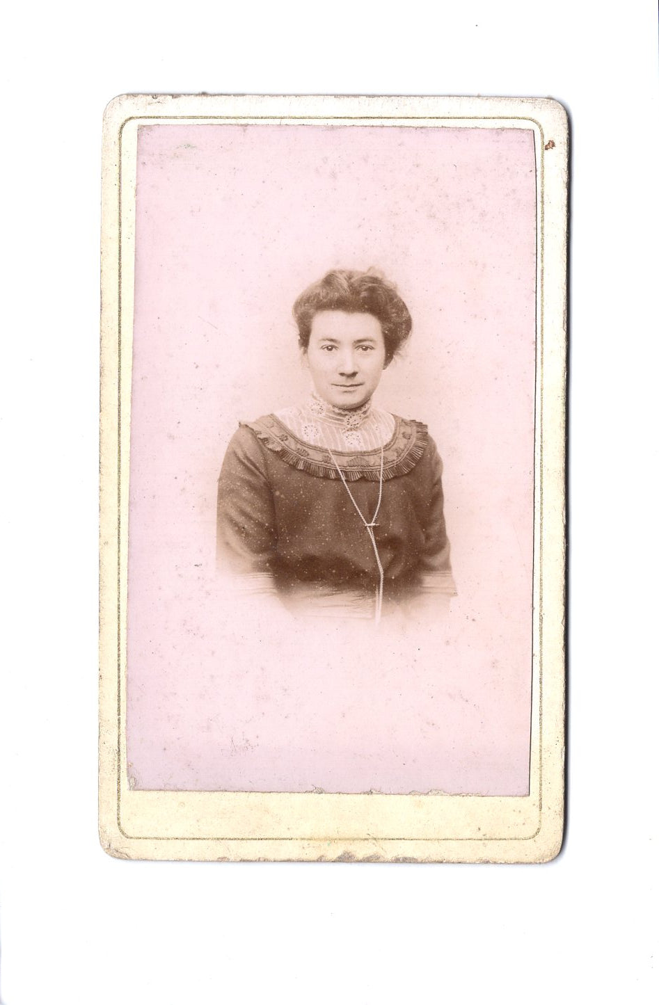 Fotografie Damenportrait - Lille 1890er