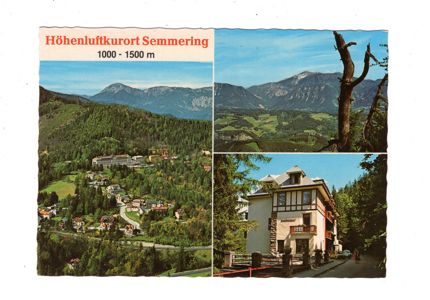 Ansichtskarte Semmering / Österreich