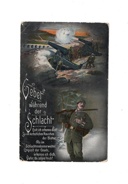 Ansichtskarte / Feldpost / Patriotische Karte  - Gundelfingen 1915