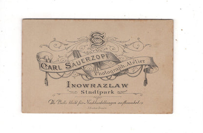 Fotografie Feine Dame - Inowrazlaw Iniwroclaw Hohensalza 1880er