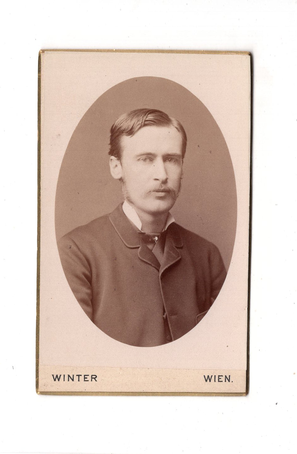 Fotografie Herrenportrait - Wien 1880er / CDV C1-22