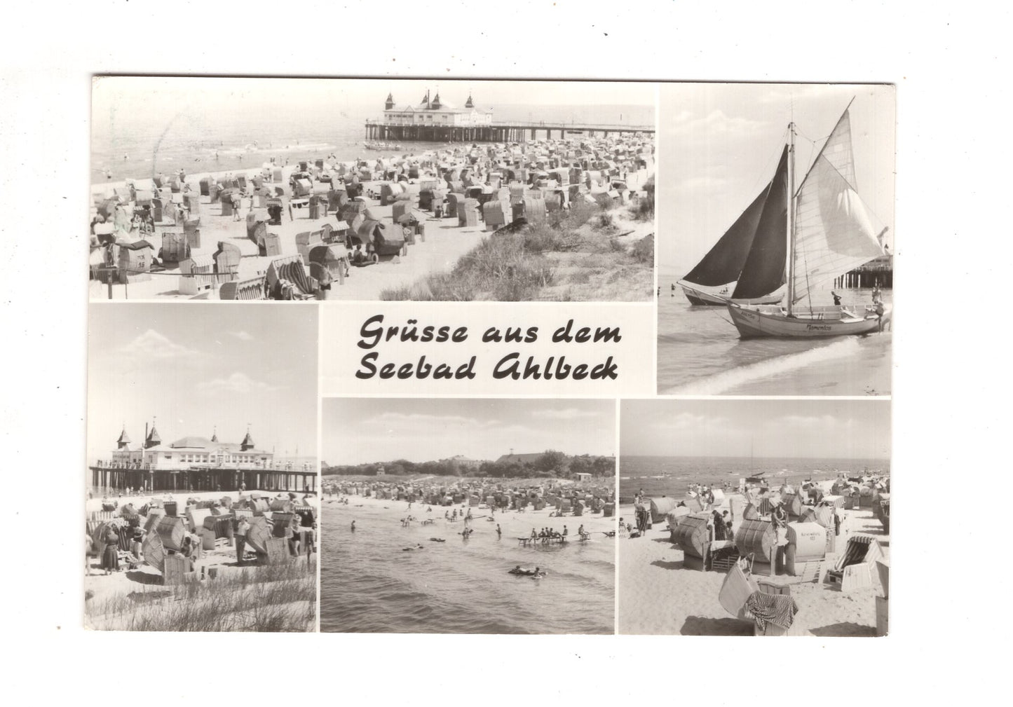 Ansichtskarte Ostseebad Ahlbeck / Kreis Wolgast / J1-67