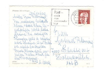 Ansichtskarte Pfronten im Allgäu / H1-56