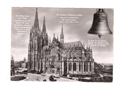 Ansichtskarte Köln am Rhein / Der Kölner Dom von Süden / I1-68