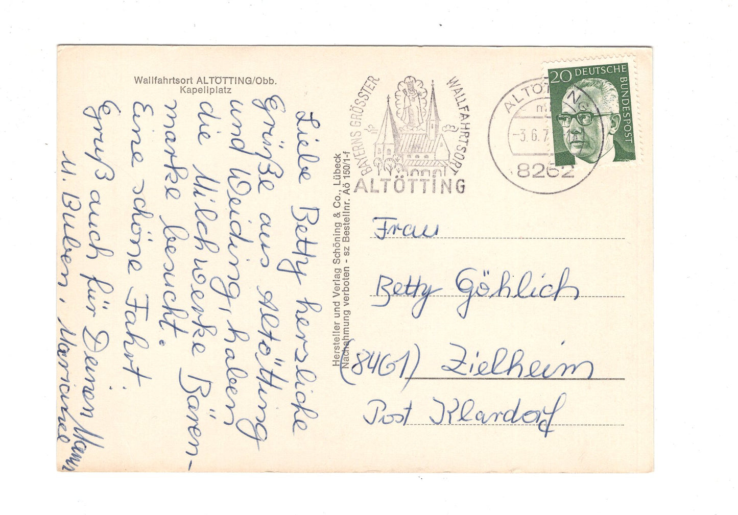 Ansichtskarte Wallfahrtsort Altötting / I1-52