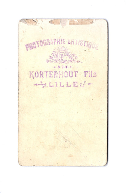 Fotografie Damenportrait - Lille 1890er