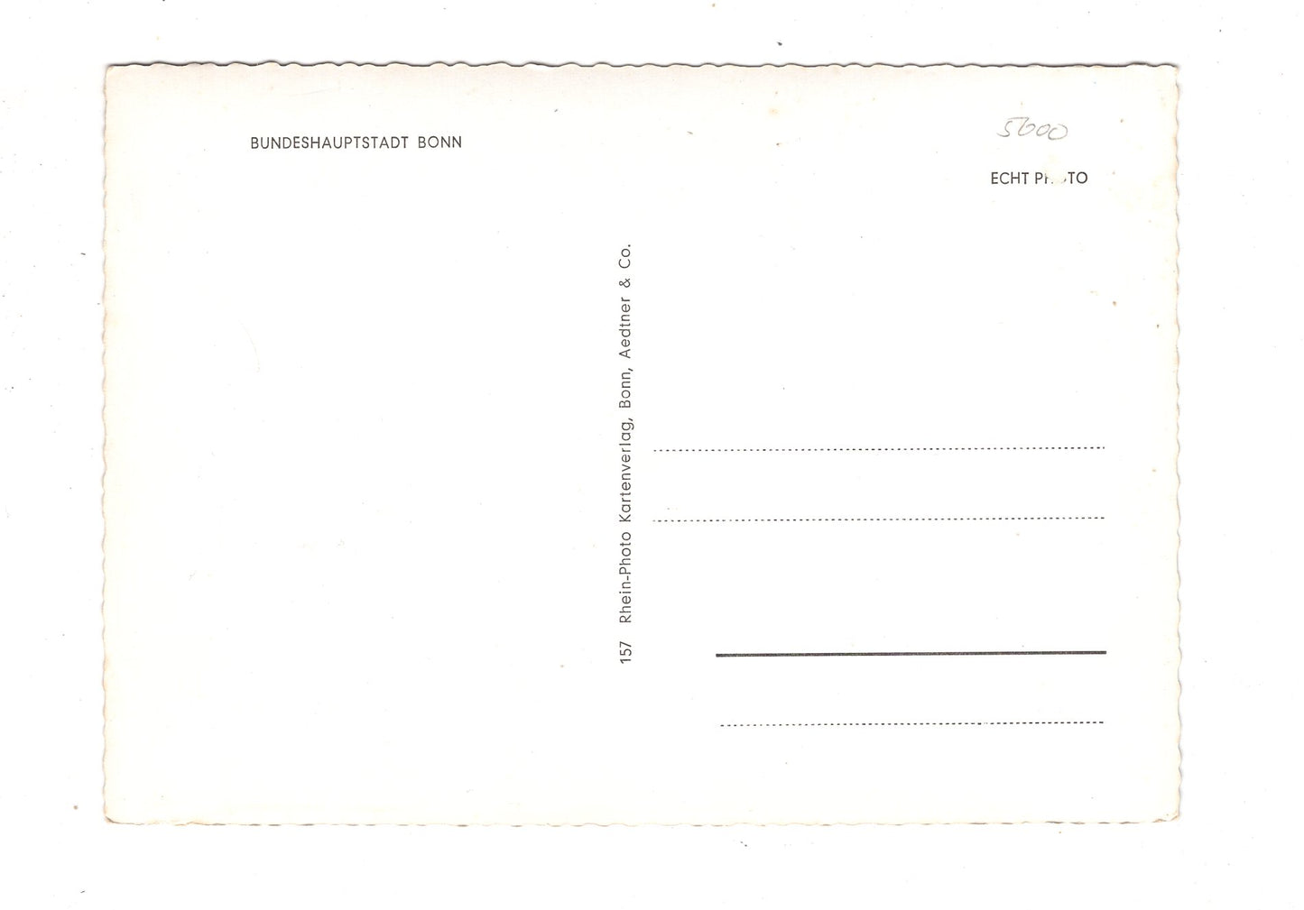 Ansichtskarte Bonn am Rhein / Villa Hammerschmidt +++ / M1-64