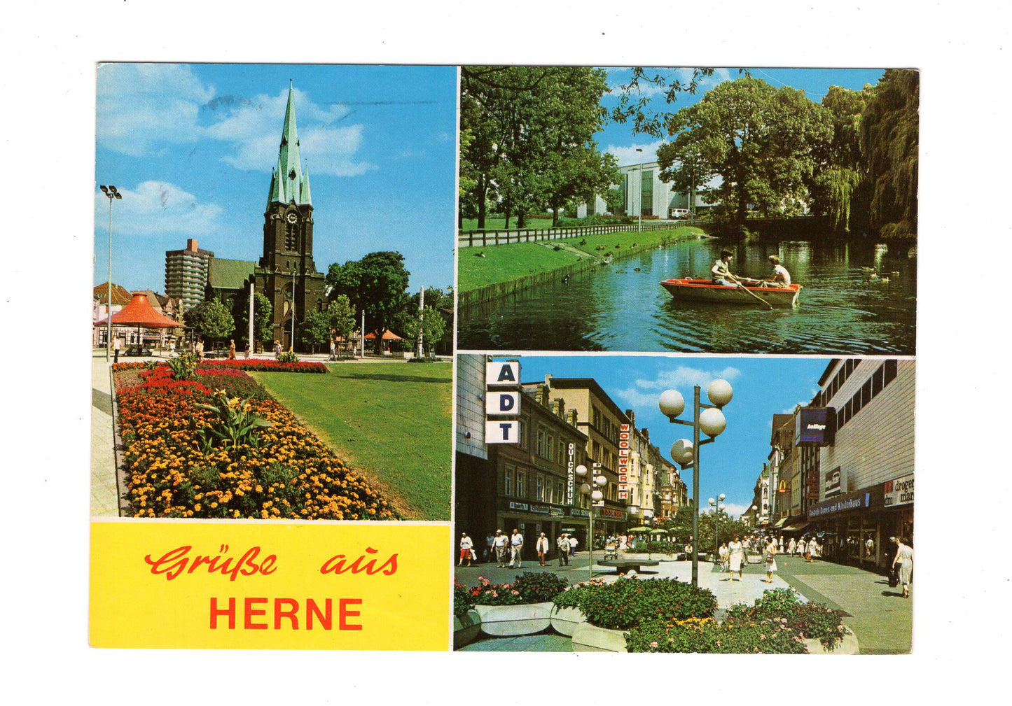 Ansichtskarte Herne / Westfalen