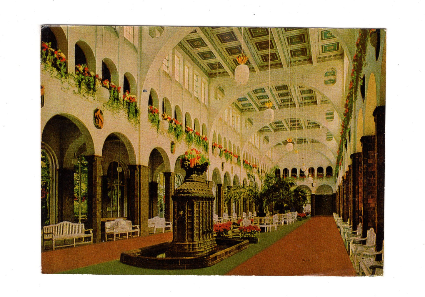 Ansichtskarte Bad Kissingen / Wandelhalle