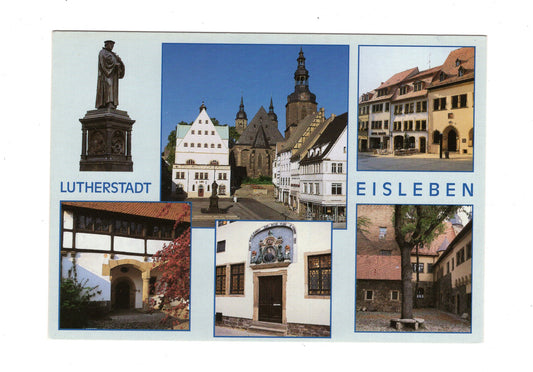 Ansichtskarte Lutherstadt Eisleben