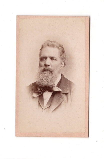Fotografie Herrenportrait - Wien 1870er / CDV C1-22
