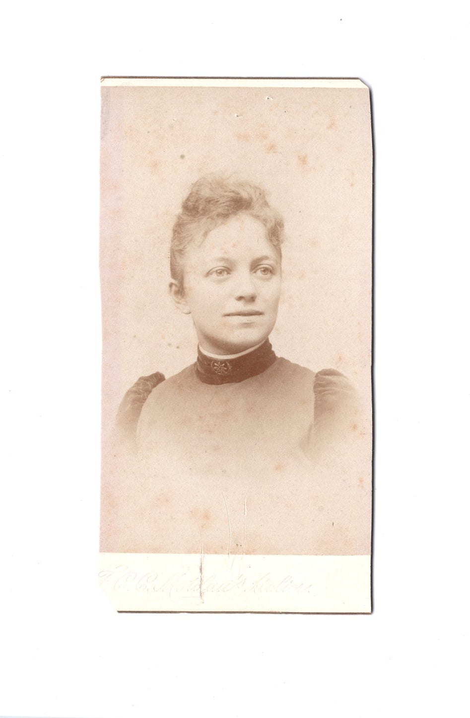 Fotografie Damenportrait - Kopenhagen 1890er