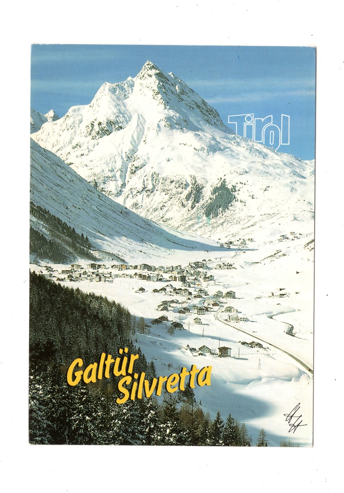 Ansichtskarte Galtür - Silvretta / Tirol / Österreich