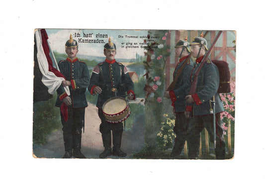 Ansichtskarte / Feldpost / Patriotische Karte - 1914