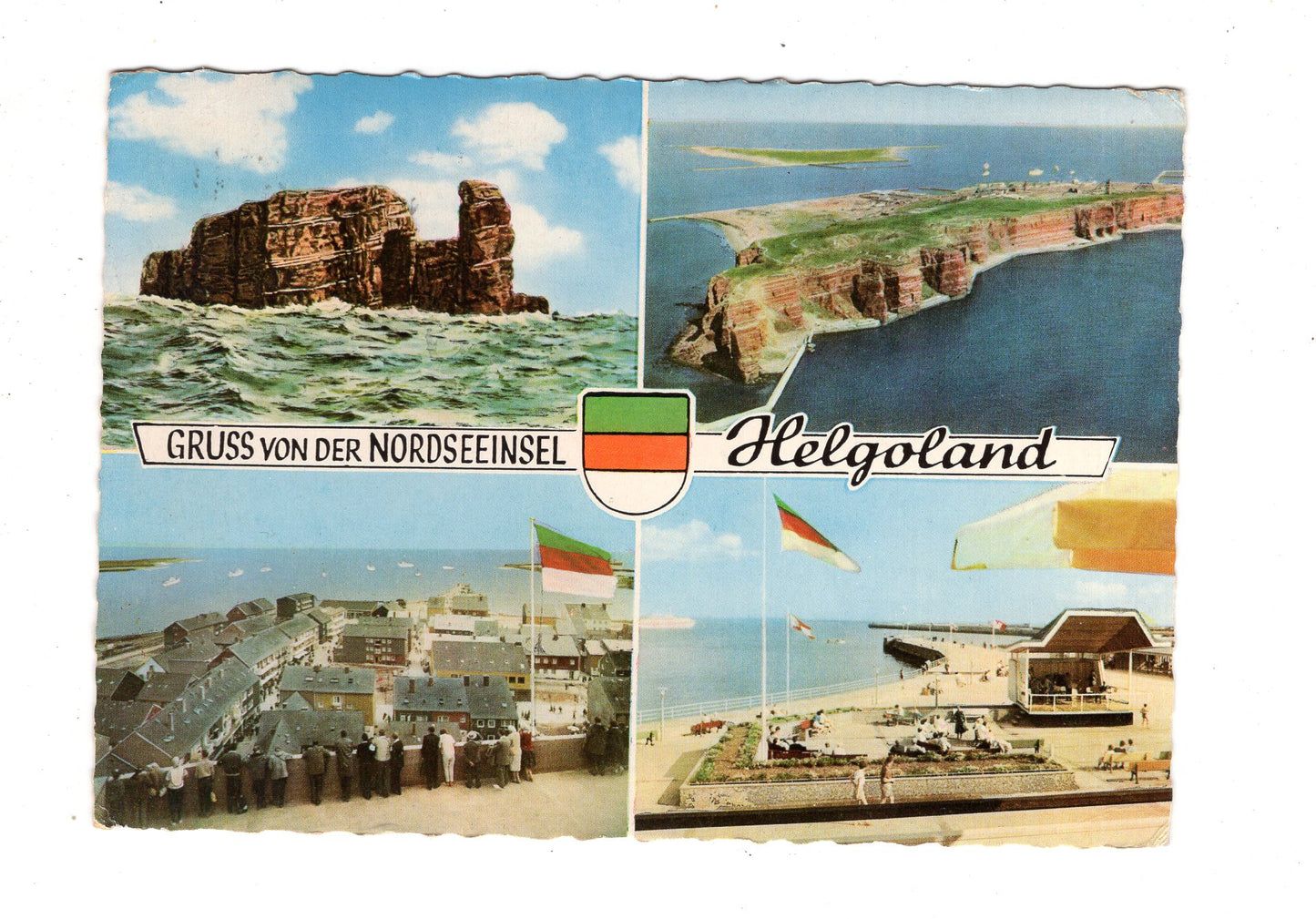 Ansichtskarte Nordseeinsel Helgoland / K1-58