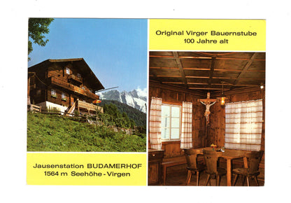 Ansichtskarte Jausenstation Budamerhof / Virgen / Österreich
