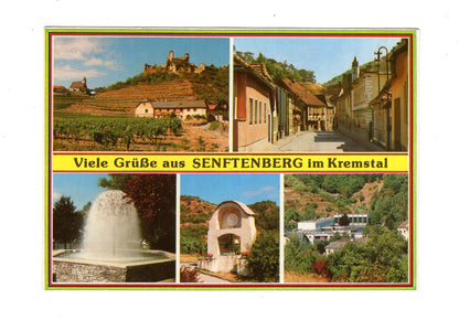 Ansichtskarte Senftenberg im Kremstal / Niederösterreich / Österreich