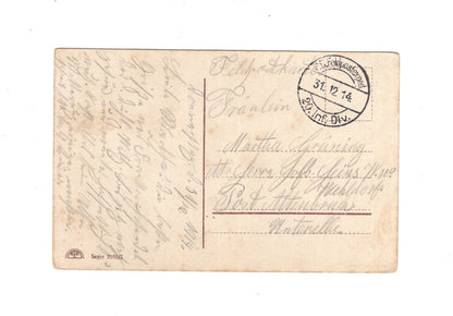 Ansichtskarte / Feldpost / Patriotische Karte - 1914