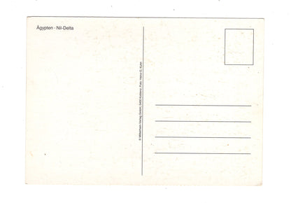 Ansichtskarte Nil-Delta / Ägypten