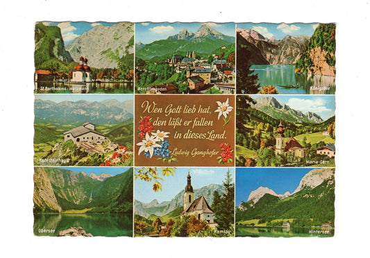 Ansichtskarte Berchtesgaden / Obersee / Ramsau +++