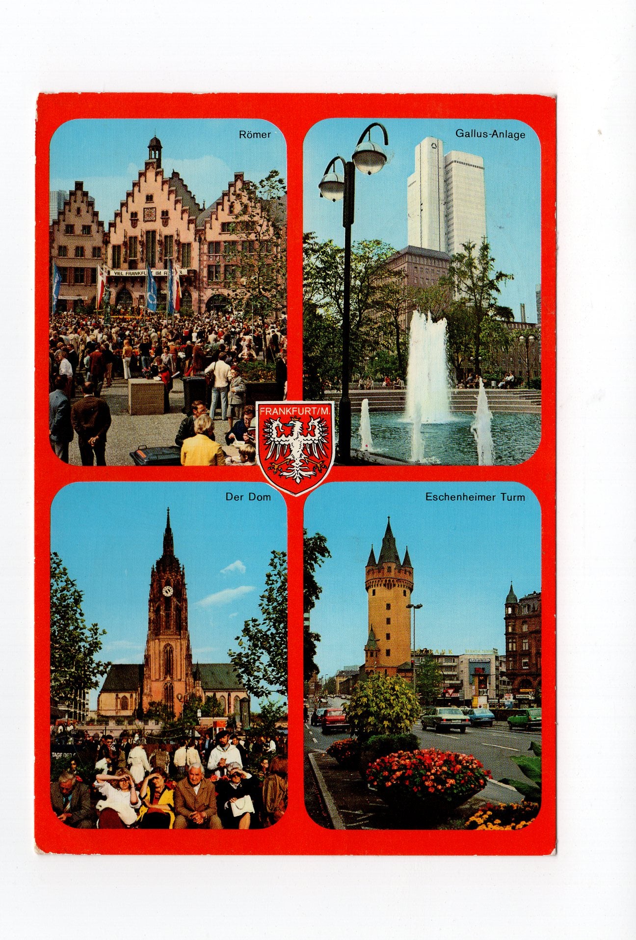 Ansichtskarte Frankfurt am Main / Römer / Dom +++
