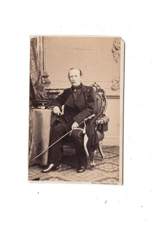 Fotografie Soldat - Berlin 1860er / CDV M1-07