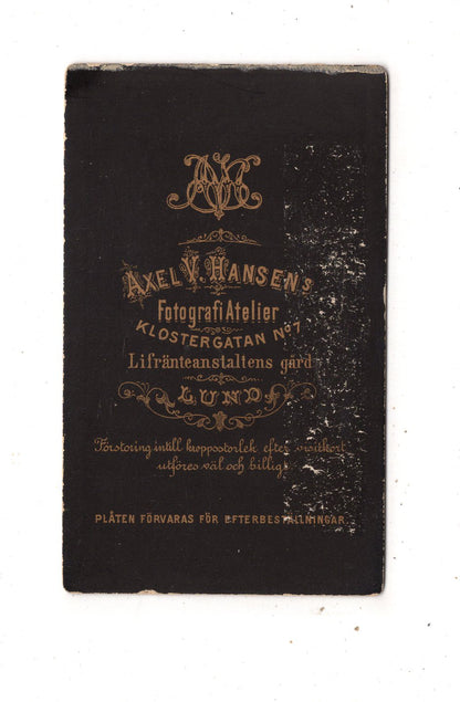 Fotografie Feine Dame - Lund 1880er