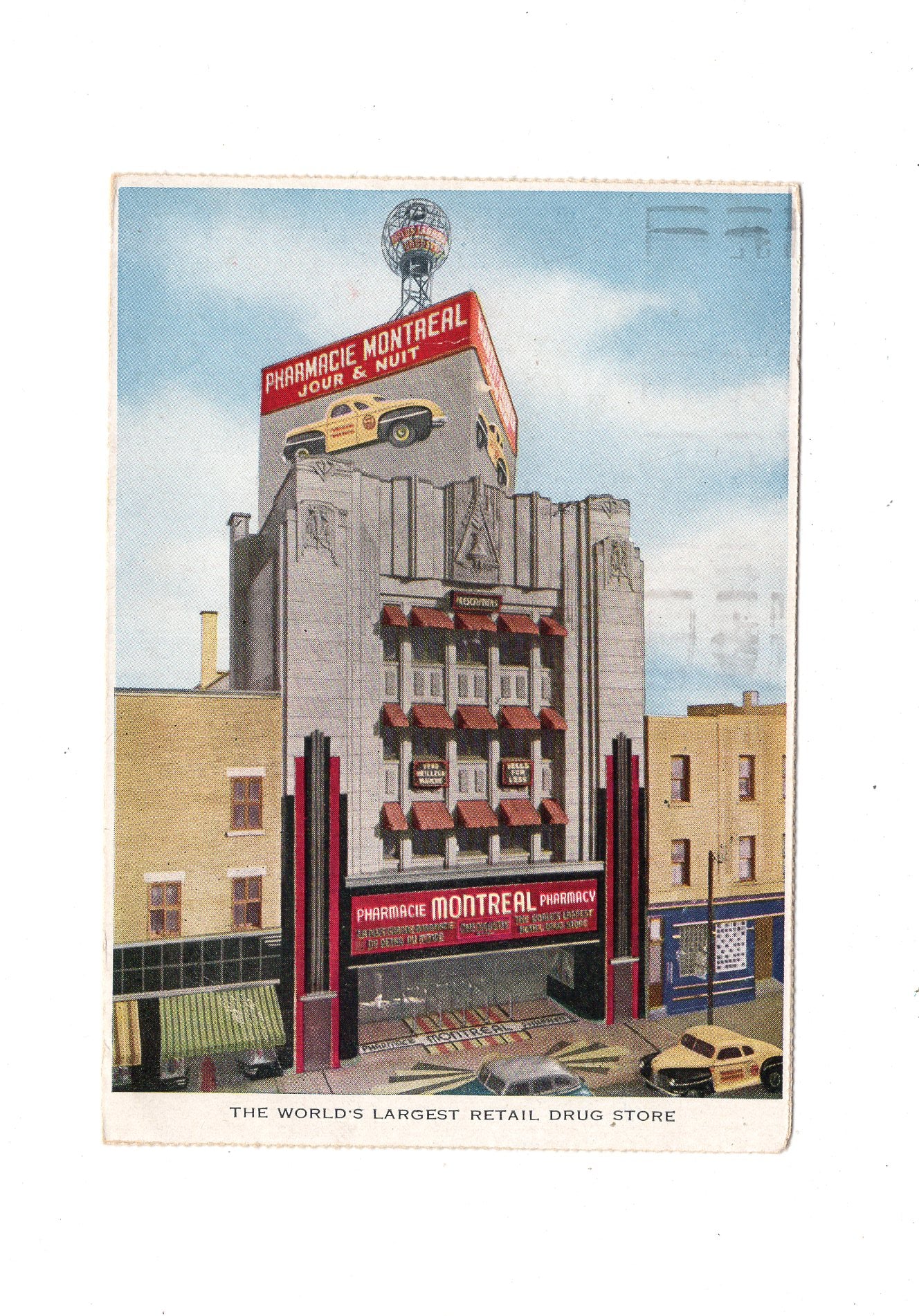 Ansichtskarte Montreal Pharmacy / Kanada