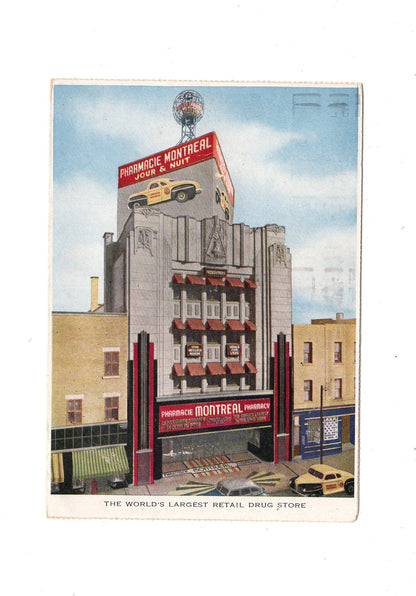 Ansichtskarte Montreal Pharmacy / Kanada