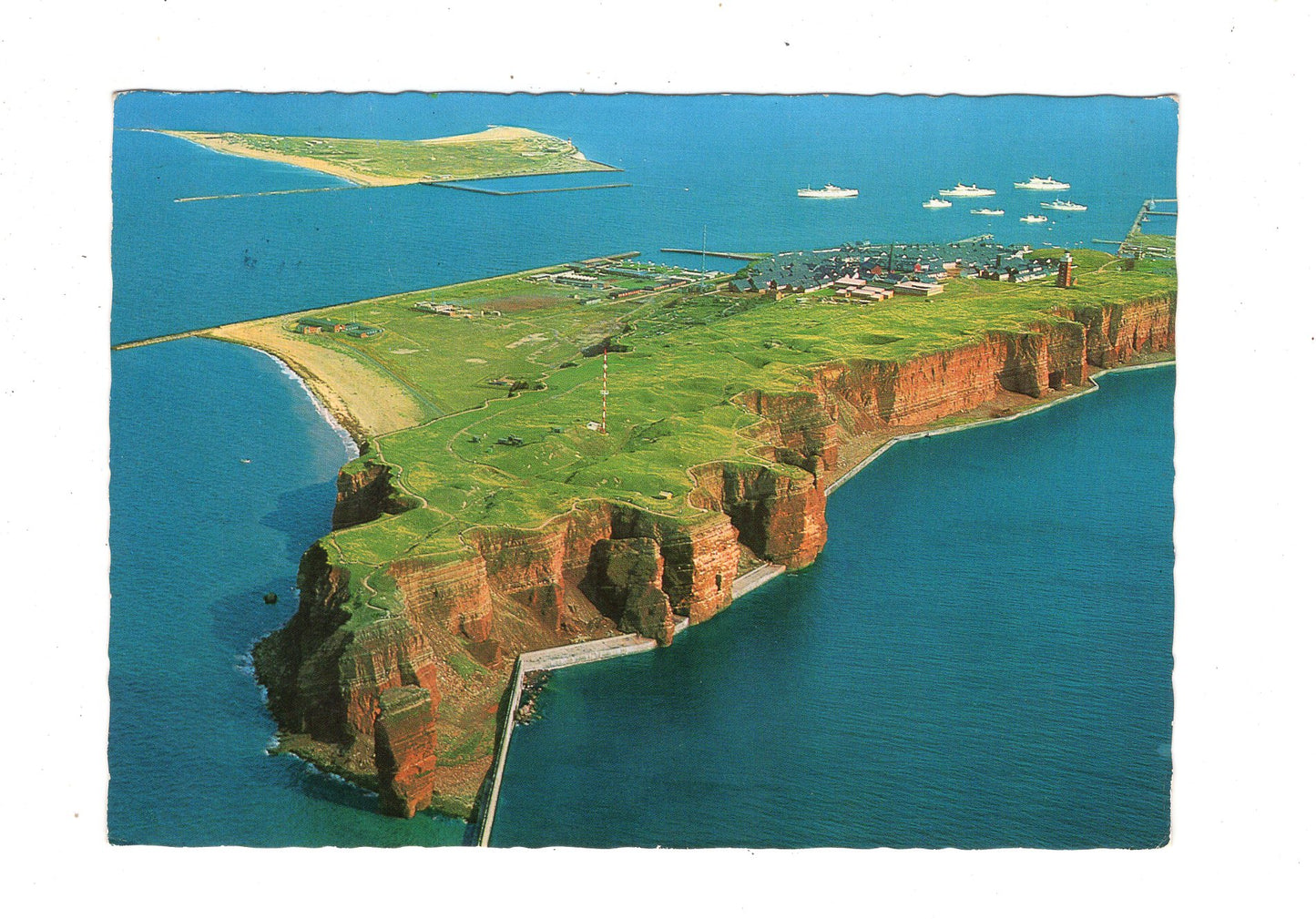 Ansichtskarte Nordseeinsel Helgoland / Luftaufnahme / L1-67